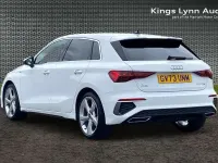 Used Audi A3 S-Line 108 HP (79 kW) 2024 White Hatchback