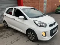 Used Kia Picanto 84 HP (61 kW) 2016 White Hatchback
