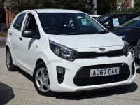 Used Kia Picanto 66 HP (48 kW) 2017 White Hatchback