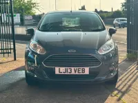 Used Ford Fiesta Zetec 82 HP (60 kW) 2013 Blue Hatchback