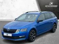 Used Skoda Octavia SportLine 150 HP (110 kW) 2019 Blue Estate
