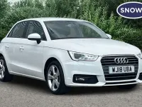 Used Audi A1 Sportback Sport 125 HP (91 kW) 2018 White Hatchback