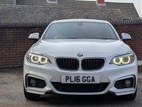 Used BMW 218 M Sport 2016 White Coupe