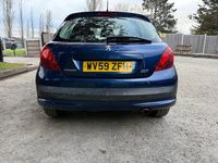 Used Peugeot 207 Sport 95 HP (69 kW) 2009 Blue Hatchback