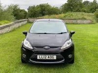 Used Ford Fiesta Zetec 82 HP (60 kW) 2012 Black Hatchback
