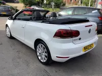 Used VW Golf Cabriolet S 2012 White Cabriolet