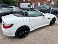 Used Mercedes SLK250 AMG 2014 White Cabriolet