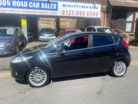 Used Ford Fiesta Titanium 96 HP (70 kW) 2012 Black Hatchback