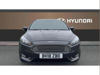 Used Ford Focus Titanium 125 HP (91 kW) 2018 Grey Hatchback