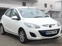 Begagnad Mazda 2 2011 Vit Halvkombi