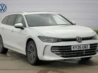 New VW Passat Elegance 204 HP (150 kW) 2026 White Estate