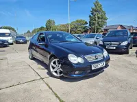 Used Mercedes C180 Sport Edition 143 HP (105 kW) 2007 Black Coupe