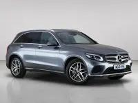 Used Mercedes GLC220 AMG line 170 HP (125 kW) 2018 Grey SUV