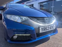 Used Honda Civic ES 2012 Blue Hatchback
