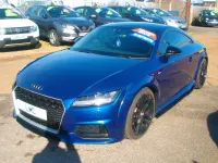Used Audi TT S-Line 230 HP (169 kW) 2015 Blue Coupe