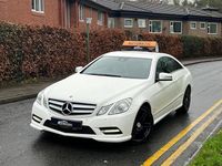 Begagnad Mercedes E250 2012 Vit Sportkupé