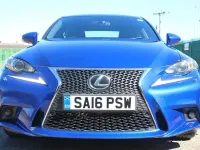 Used Lexus IS200t Sport Line 2016 Blue Sedan