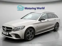 Usado Mercedes C300e AMG line 320 HP (235 kW) 2021 Prateado Carrinha