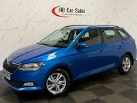 Used Skoda Fabia SE 2019 Blue Hatchback