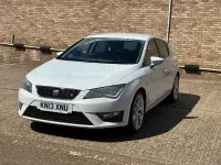Second-hand Seat Leon FR 2013 Alb Hatchback