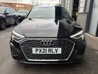 Used Audi A3 Sportback S-Line 150 HP (110 kW) 2021 Black Hatchback
