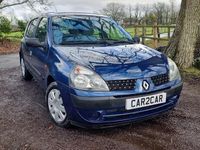 Used Renault Clio II Expression 2002 Blue Hatchback