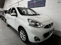 Used Nissan Micra Acenta 80 HP (58 kW) 2014 White Hatchback