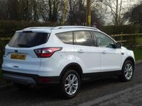 Used Ford Kuga Titanium 150 HP (110 kW) 2017 White SUV