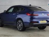Used BMW X4 M Sport 190 HP (139 kW) 2020 Blue SUV