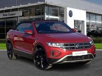 Used VW T-Roc Cabriolet Style 108 HP (79 kW) 2023 Red Cabriolet