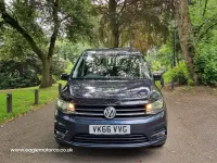 Used VW Caddy Highline 102 HP (75 kW) 2016 Blue MPV
