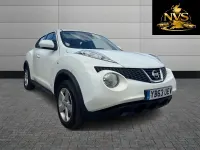 Used Nissan Juke Visia 94 HP (69 kW) 2014 White SUV