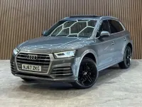 Usado Audi Q5 S-Line 190 HP (139 kW) 2017 Cinzento SUV