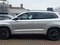 Used Skoda Karoq SportLine 150 HP (110 kW) 2022 Silver SUV