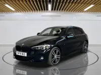 Begagnad BMW 120 Efficient Dynamics 190 HK (139 kW) 2019 Svart Halvkombi
