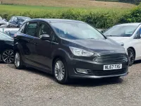 Used Ford Grand C-Max Titanium 125 HP (91 kW) 2017 Grey MPV