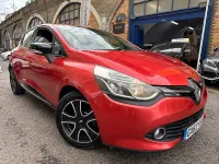 Used Renault Clio Dynamique 90 HP (66 kW) 2013 Red Hatchback