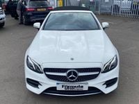 Used Mercedes E220 AMG Line Premium 194 HP (142 kW) 2018 White Cabriolet