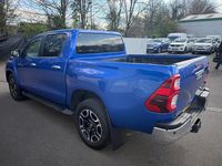 Used Toyota HiLux 150 HP (110 kW) 2021 Blue Pickup