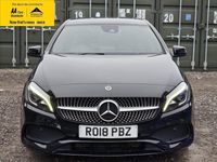 Used Mercedes A200 AMG line 2018 Black Hatchback