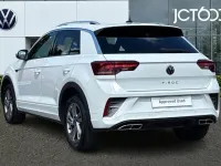 Used VW T-Roc R-line 150 HP (110 kW) 2022 White SUV