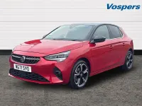 Used Vauxhall Corsa Edition 130 HP (95 kW) 2021 Red Hatchback