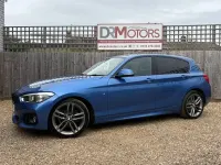 Usado BMW 116 M Sport 116 CV (85 kW) 2018 Azul Utilitario