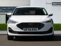 New Ford Focus Titanium X 2025 Frozen white Hatchback