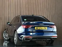 Used Audi A4 S-Line 204 HP (150 kW) 2023 Blue Sedan