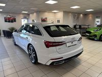 Used Audi A6 S-Line 204 HP (150 kW) 2019 White Estate
