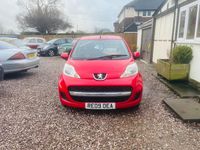 Used Peugeot 107 2009 Red Hatchback