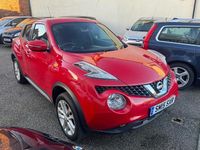 Used Nissan Juke Acenta Premium 110 HP (80 kW) 2015 Red SUV