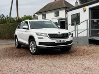Used Skoda Kodiaq SE 150 HP (110 kW) 2018 White SUV