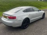 Begagnad Audi A5 2014 Silver Sportkupé